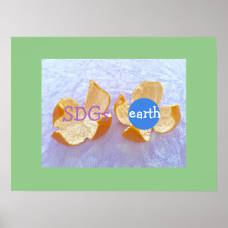 SDGs 地 球 環 自 然 体 Poster