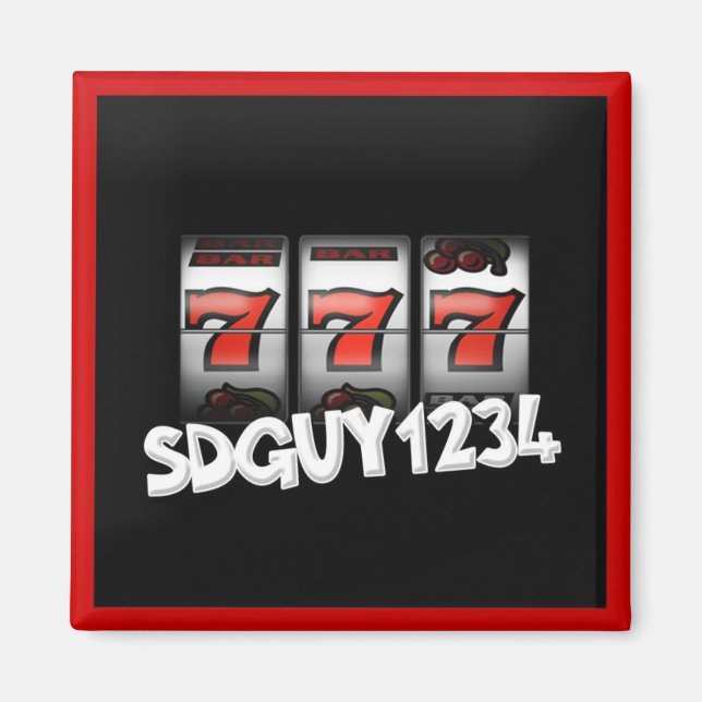 SDGuy Logo-Magnet Magnet (Vorne)