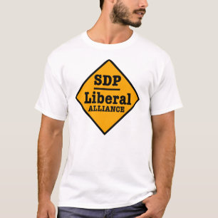 SDP liberales Alliance unterzeichnen T-Shirt