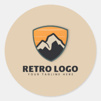 sdsd runder aufkleber