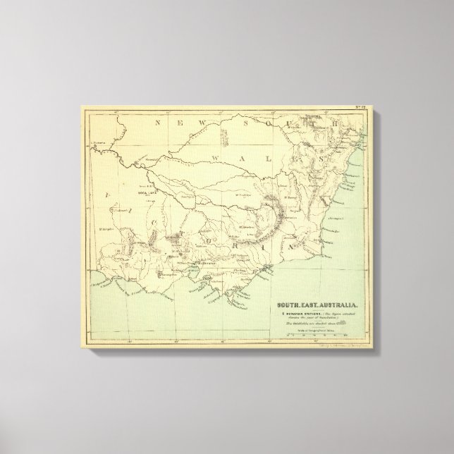 SE Australien Leinwanddruck (Vorderseite)