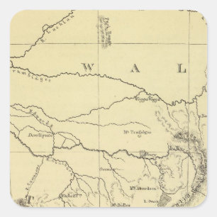 SE Australien Quadratischer Aufkleber