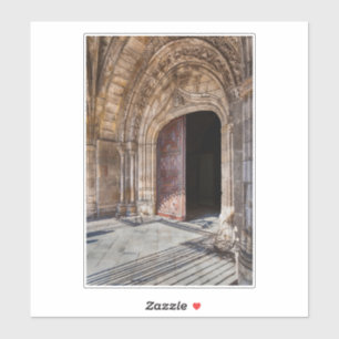 Se de Braga Domportal. Braga, Portugal. Aufkleber