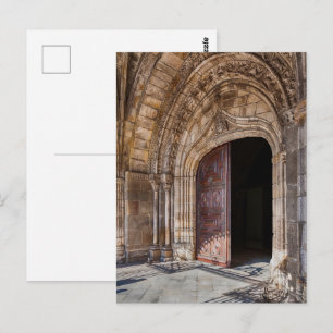 Se de Braga Domportal. Braga, Portugal. Postkarte