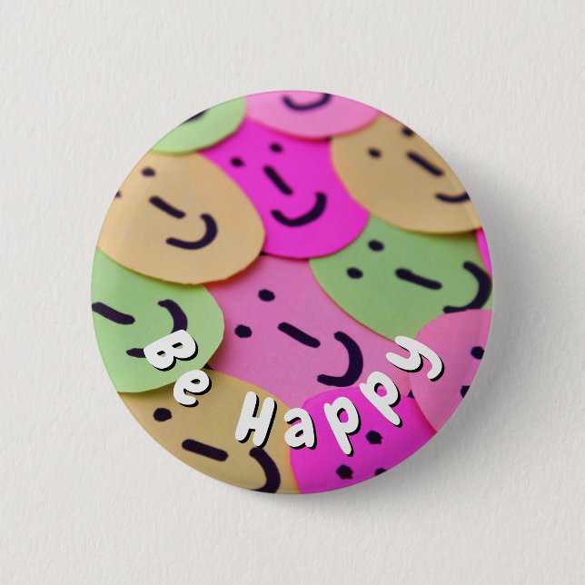 Se Feliz Button (Vorderseite)