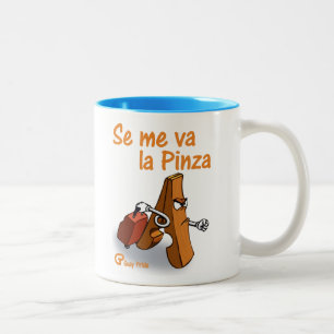 Se me va la Pinza Zweifarbige Tasse