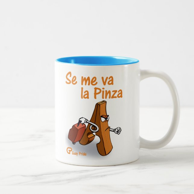 Se me va la Pinza Zweifarbige Tasse (Rechts)