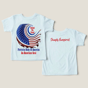 SE Patriotisches Baby von Amerika Transparentes De