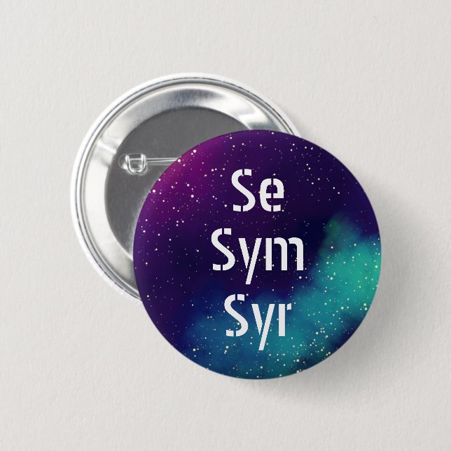 Se/Sym/Syr Anpassbare Galaxy Pronoun Button (Vorne & Hinten)