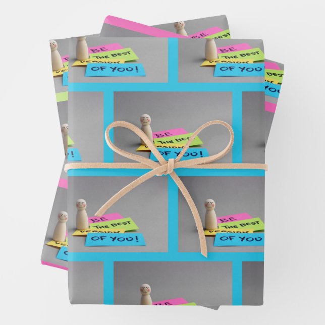 Se tu mejor versión geschenkpapier set (Beispiel)