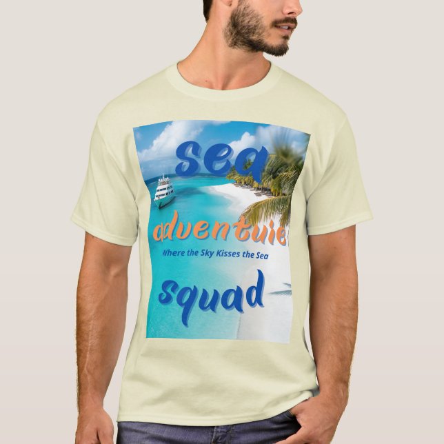 Sea Adventure Squad T-Shirt (Vorderseite)