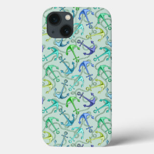 Sea Anchors And Rope Pattern Case-Mate iPhone Hülle