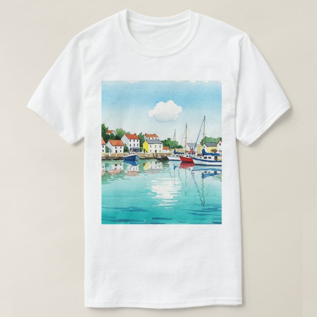 Sea and beach T-Shirt (Design vorne)