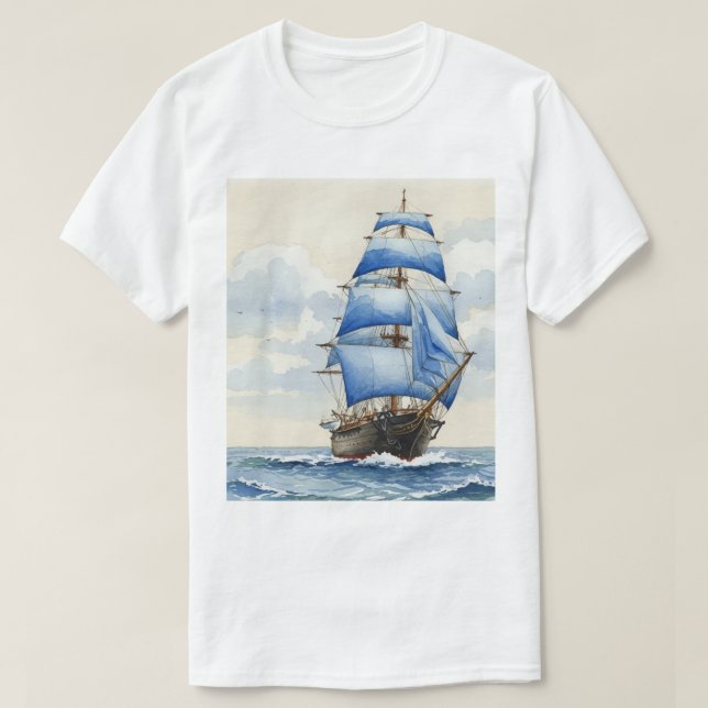Sea and beach T-Shirt (Design vorne)