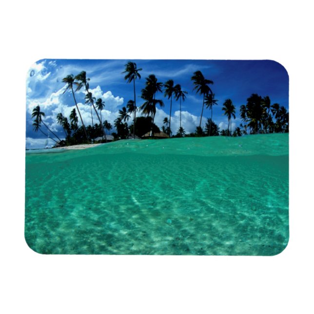 Sea And Island, Indonesia Magnet (Horizontal)
