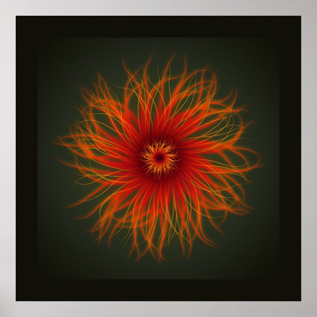 Sea Anemone - Druck Poster (Vorne)