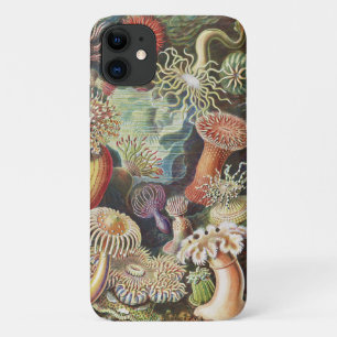 Sea Anemones, Actiniae Seeanemonen Ernst Haeckel Case-Mate iPhone Hülle