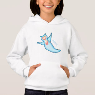 Sea angel cartoon illustriert hoodie