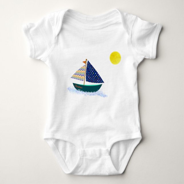 Sea Baby Bodysuit Baby Strampler (Vorderseite)
