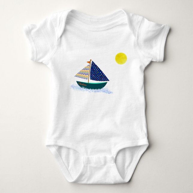 Sea Baby Bodysuit Strampler (Vorderseite)