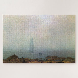 Sea Beach im Nebel - Caspar David Friedrich Puzzle