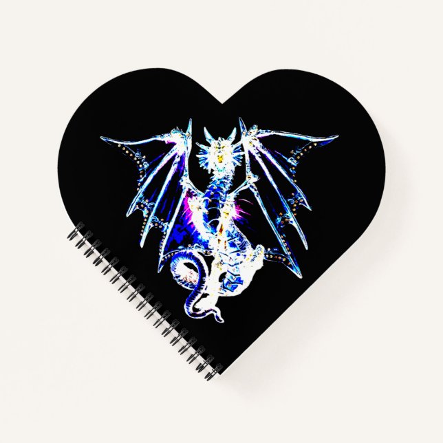 Sea Beast Fantasy Dragon Notizbuch (Vorderseite)