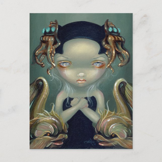 "Sea Beasties I" Postkarte (Vorderseite)