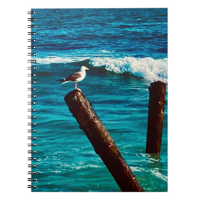 Sea Bird-Notebook Notizblock (Vorderseite)