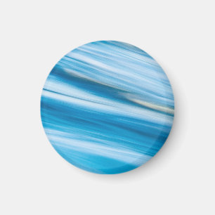 Sea Blue Abstrakt Magnet