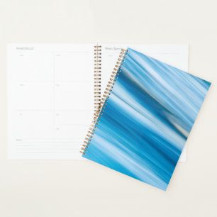 Sea Blue Abstrakt Planer
