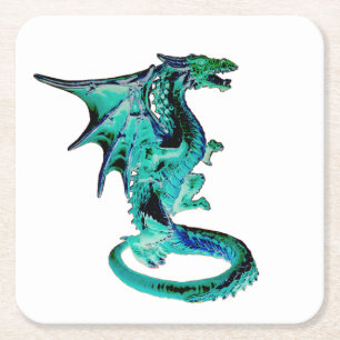 Sea Blue Dragon Untersetzer