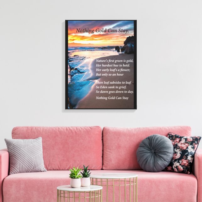Sea Blue Leinwanddruck (Insitu (Wohnzimmer))
