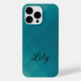 Sea Blue Phone Case iPhone 14 Pro Max Hülle