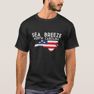 Sea Breeze North Carolina USA Staat Amerika Reisen T-Shirt