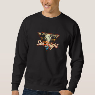 Sea Bright New Jersey Beach Nj Beach Bum Uities Sweatshirt