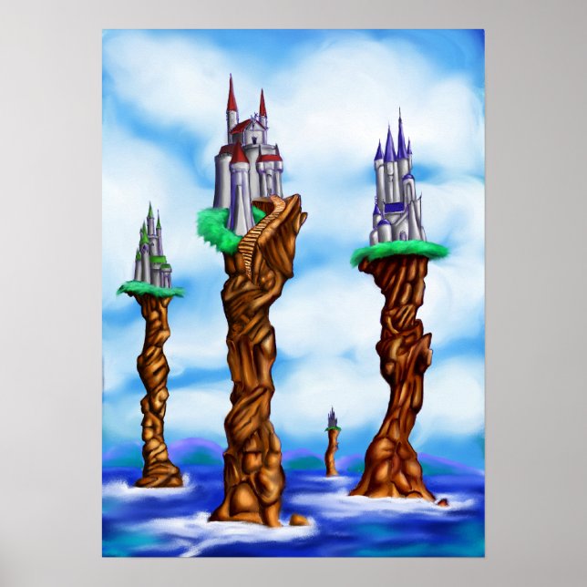 Sea Castles of Loerin Poster (Vorne)