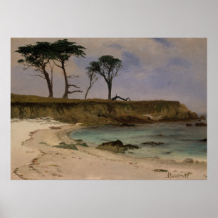 Sea Cove Von Albert Bierstadt Poster