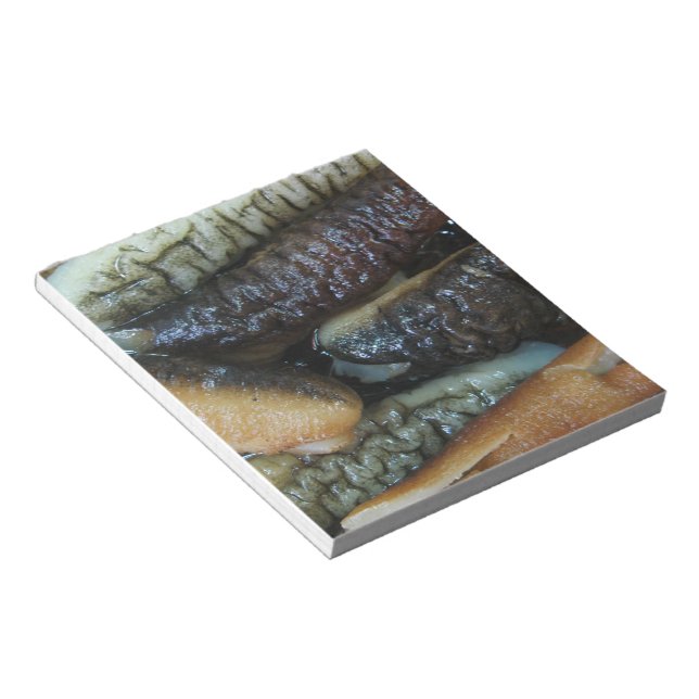 Sea Cucumber ... Yaowarat Market Food Notizblock (angewinkelt)