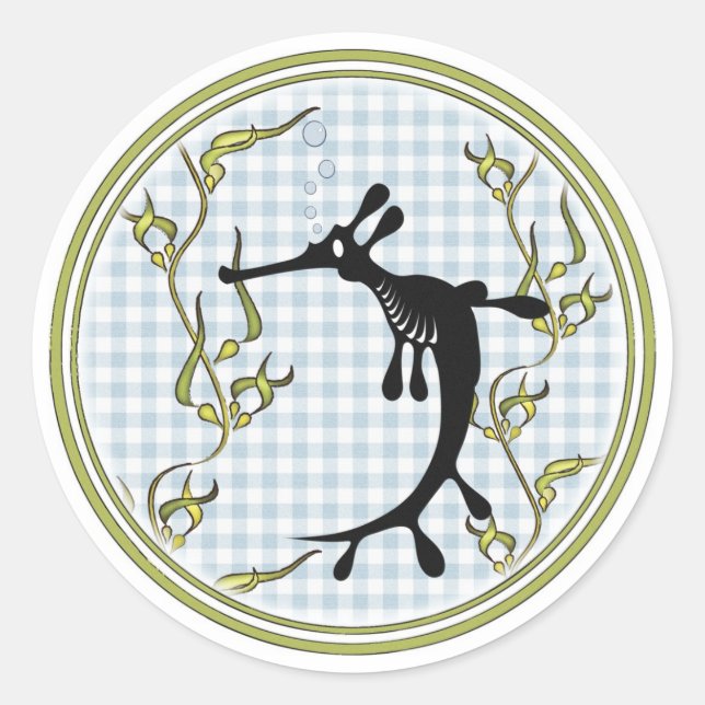 Sea Dragon 3" Stickers (Vorderseite)