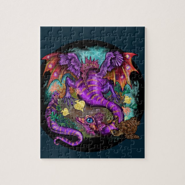 Sea Dragon Jigsaw Puzzle (Vertikal)