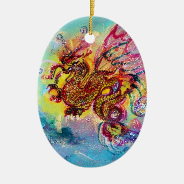 SEA DRAGON KERAMIKORNAMENT (Vorne)