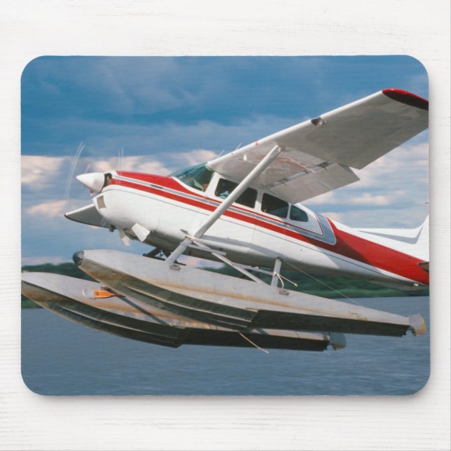Sea Flugzeug Start, Victoria Falls, Simbabwe Mousepad (Vorne)