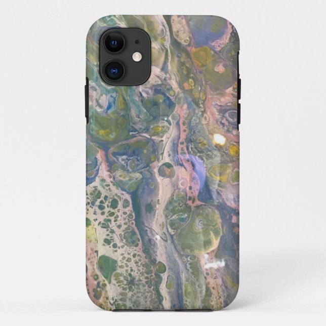 Sea Foam Handy Case (Rückseite)