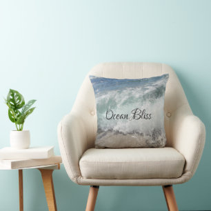 Sea Foam Ocean Bliss Personalisiert Kissen