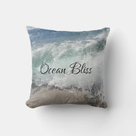 Sea Foam Ocean Bliss Personalisiert Kissen