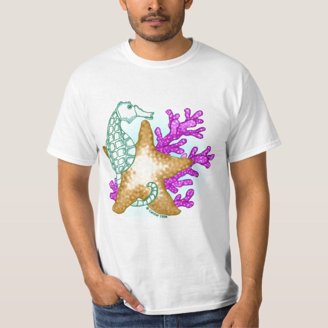 Sea Friends Seepferd T - Shirt (Vorderseite)