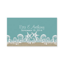 Sea Garland Beach Hochzeiten Platzkarten