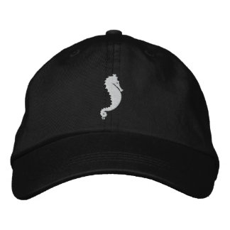 Sea Ghost bestickt Hat Black Bestickte Baseballkappe
