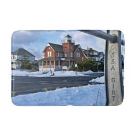 Sea Girt Lighthouse, New Jersey Bath Mat Badematte