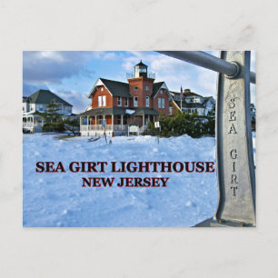 Sea Girt Lighthouse, New Jersey Postcard Postkarte